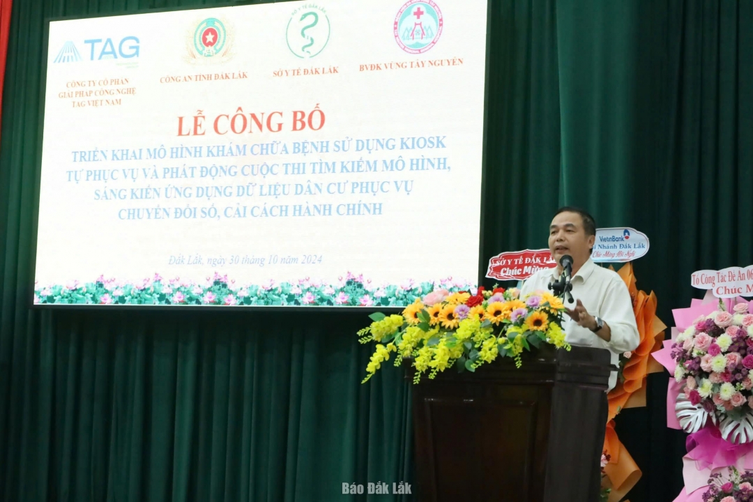 Ra mắt Kiosk tại Đa khoa Vùng Tây Nguyên