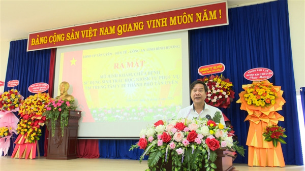Lễ ra mắt Kiosk tại TTYT Tân Uyên 02