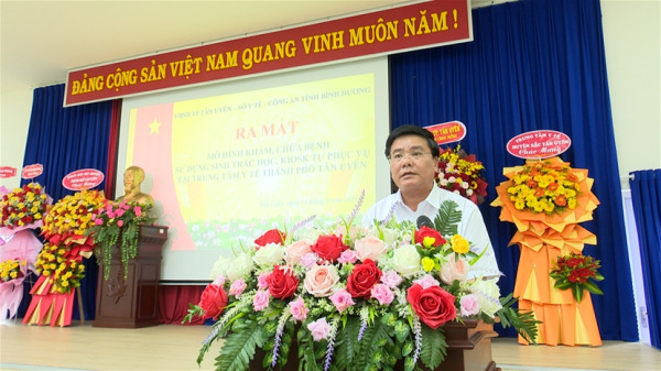 Lễ ra mắt Kiosk tại TTYT Tân Uyên 03