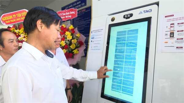 Lễ ra mắt Kiosk tại TTYT Tân Uyên 06