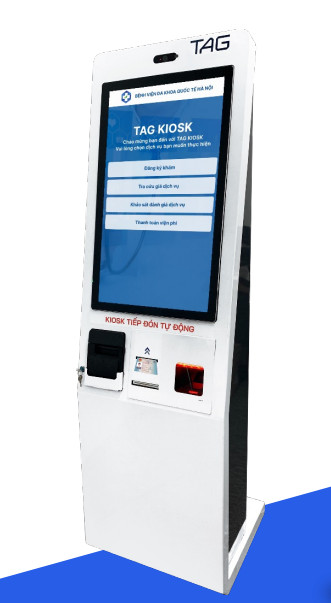 Mô hình Kiosk tự động đăng ký khám bệnh tại Bệnh viện Nội tiết tỉnh Lào Cai