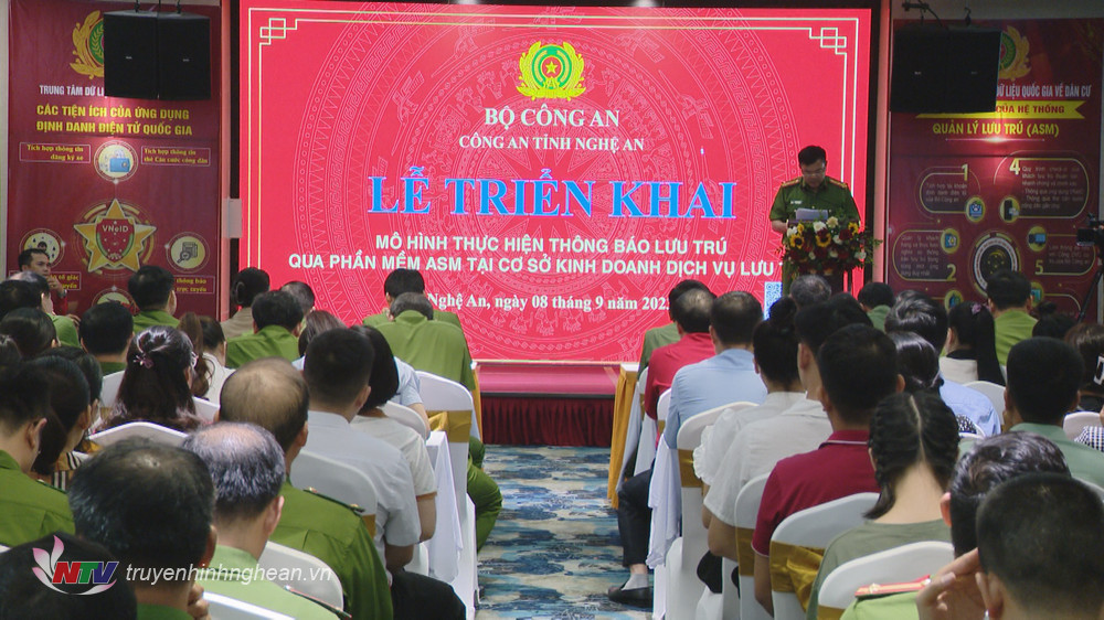Nghệ An: Triển khai mô hình thực hiện thông báo lưu trú qua phần mềm ASM